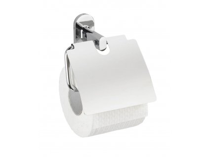 BEZ VRTÁNÍ PowerLoc RICO - Držák WC papíru, kovově lesklý