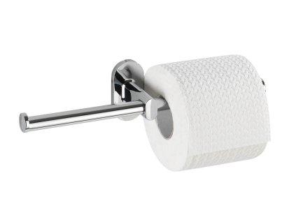 BEZ VRTÁNÍ PowerLoc RICO - Držák WC papíru dvojitý, kovově lesklý
