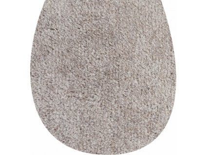 WC Deckel - Předložka na víko od WC 47x50 cm, taupe