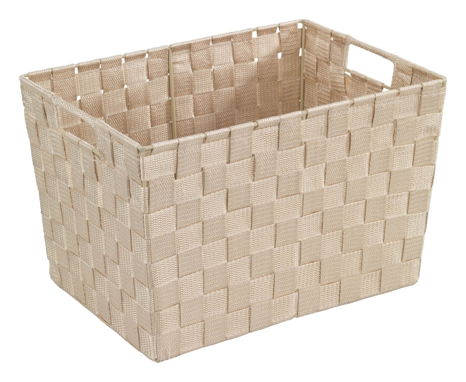 WENKO Úložný box velký ADRIA béžový 25,5x22x35 cm Wenko