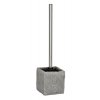 GRANITE - WC štětka 10,3x39,5x10,3 cm, šedá