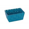 ADRIA - Úložný box dlouhý 14x9x19 cm, petrolejový