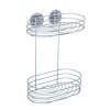 BEZ VRTÁNÍ TurboLoc - nástěnná polička 13,5x32,5x23,5 cm, matná