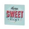 HOME SWEET HOME - Věšák na kabelky 3,5x8x8 cm, modrý