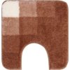 WC předložka s výřezem hnědá, Polyakryl SuperSoft, UDINE, b63302036, 8590507089087, 64