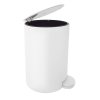 Odpadkový koš s pedálem, bílý 5901583505263 Z505263