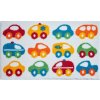 CARS - Koupelnové předložky multi (Rozměr 60x90 cm)