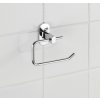 BEZ VRTÁNÍ PowerLoc RICO - Držák WC papíru, kovově lesklý 4008838509104 Z22290100