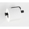 BEZ VRTÁNÍ TurboLoc OREA BLACK - Držák WC papíru, černý 4008838294727 Z24287100