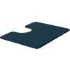 LANA - Koupelnová předložka antracit 50x60 cm s výřezem pro WC BATEX 8590507985396 B4678-006001068 162 1700