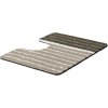 TANDEA - Koupelnová předložka taupe 50x60 cm s výřezem pro WC BATEX 8590507985631 B4679-006001136 162 1724