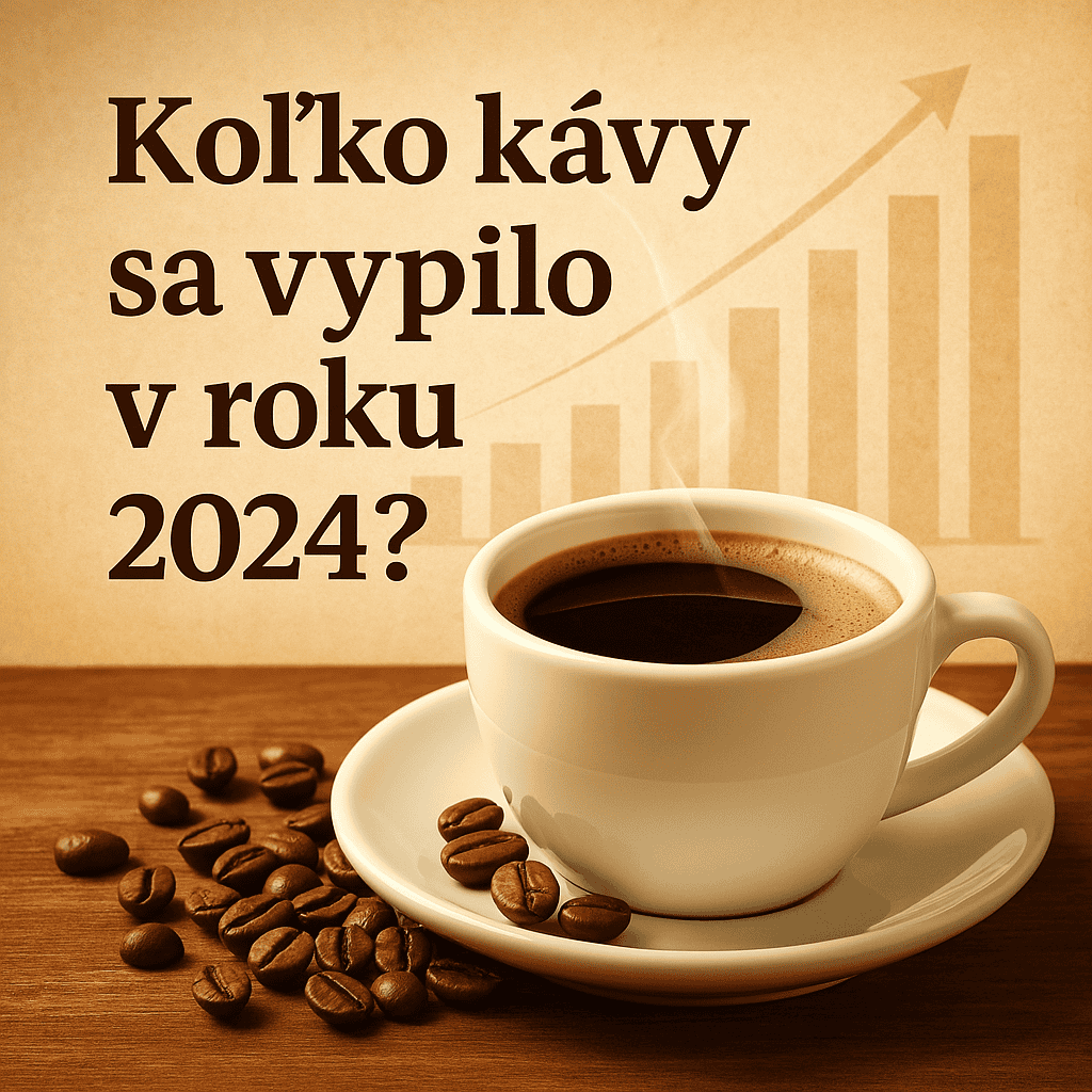 📊 Koľko kávy sa vypilo v roku 2024? Porovnanie a prekvapenia