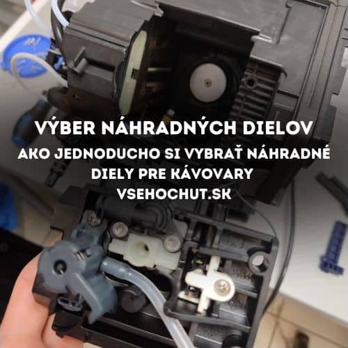 Ako jednoducho vybrať náhradné diely pre kávovary