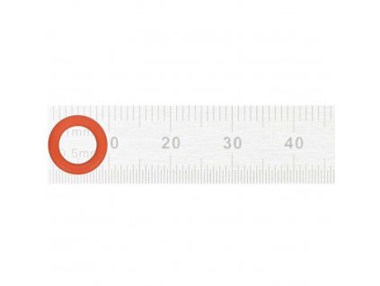 DeLonghi O-krúžok, tesnenie (oranžové) pre Raccord na termobloku, parnej tryske a tryske varného piestu