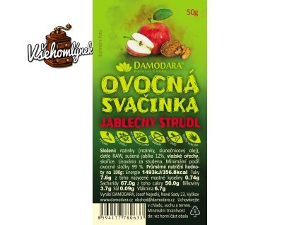 Ovocna svacinka jablecny strudl