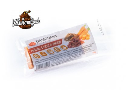 Tyčinka - Mrkvová s Goji 50g