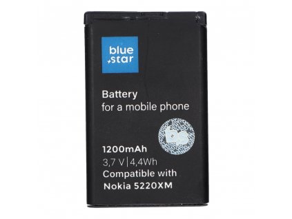 465978 3 baterie 1200mah blue star nokia 5220 xm li ion nahrada za bl 5ct bs premium