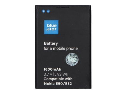BateriadoNokiaE52-E71-N97-E61i-E63-E90-6650FLIP1600mAhBlueStarPremium1