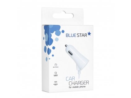 466740 3 bluestar nabijecka do auta apple iphone 5 6 6s 7 8 x s kabelem a usb portem 3a