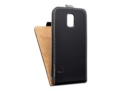 30442 3 forcell pouzdro slim flip flexi fresh pro samsung g900 galaxy s5 cerne