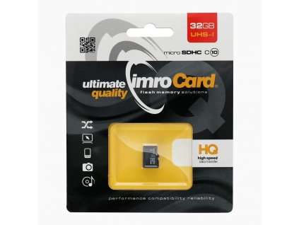 472944 1 pametova karta imro 32gb microsd class 10 uhs bez adapteru sd blister