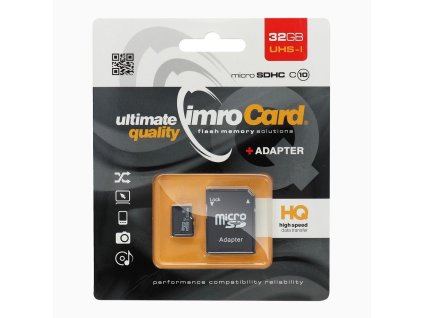 IMROkartapamicimicroSD32GB100MB-sclass10UHSIzadapteremSD1