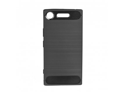 70647 1 pouzdro forcell carbon back cover pro sony xperia xz1 cerne