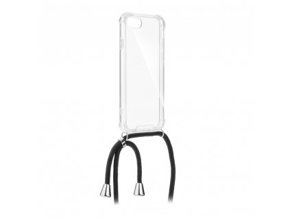 131753 pouzdro forcell cord samsung m30 transparentni cerna snurka