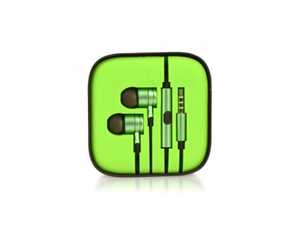 76679 2 sluchatka hf stereo android mi metal 3 5mm box limonka