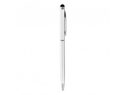 488895 stylus pro kapacitni dotyky s kulickovym perem silver