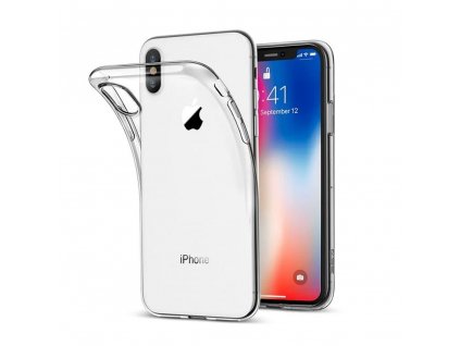 570338 pouzdro clear case 2mm box apple iphone x xs transparentni