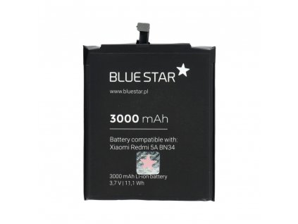 578354 baterie pro xiaomi redmi 5a bn34 3000 mah li ion blue star