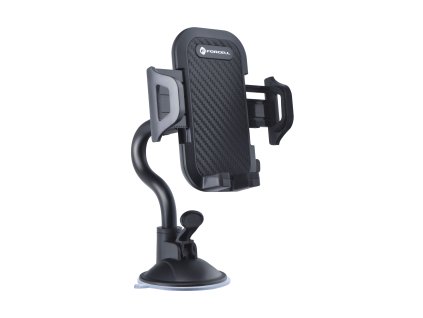 UchwytnatelefondosamochoduuniwersalnyForcellF-GripCarbonBracketrami17cmdoszybyczarny2
