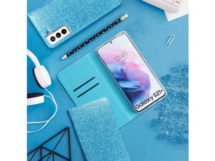 160796 pouzdro forcell shining book apple iphone 12 pro 12 max modre