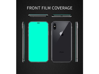 158645 3 ochranne tvrzene sklo x one full cover extra strong apple iphone 12 pro max 6 7 full glue cerne