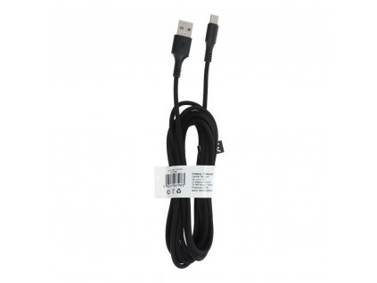 594014 kabel usb typ c 2 0 c279 3 metry cerny