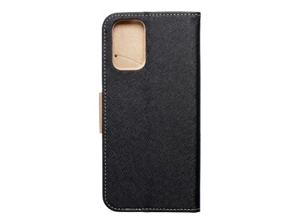 176628 pouzdro fancy book xiaomi redmi note 10 10s cerne zlate
