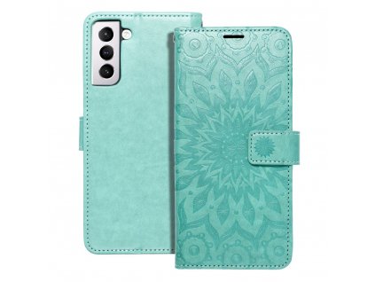 602233 pouzdro forcell mezzo book samsung galaxy a12 mandala zelene