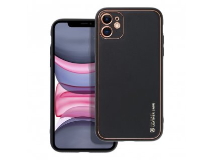 603517 2 pouzdro forcell leather case apple iphone 11 6 1 cerne
