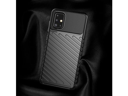 186276 3 pouzdro forcell thunder pro samsung galaxy a72 lte 4g cerne