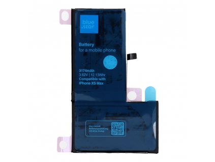 611079 4 baterie apple iphone xs max 3174 mah polymer blue star hq