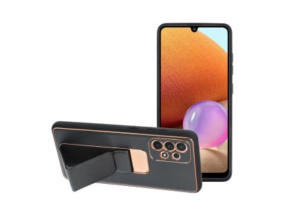 612360 2 pouzdro forcell leather case kickstand samsung galaxy a72 lte 4g cerne