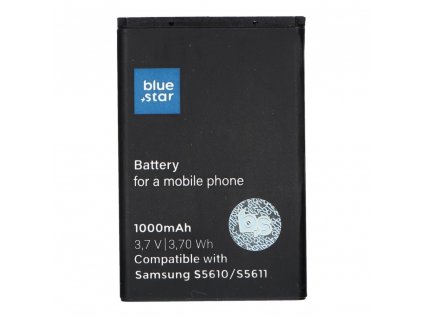 616599 5 baterie blue star samsung s5611 l700 s3650 1000mah bs premium