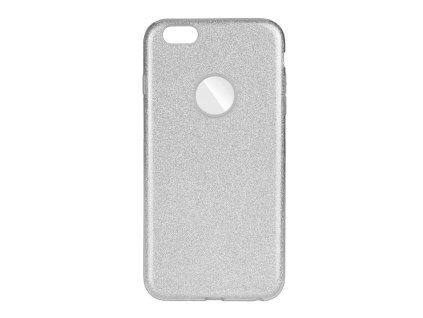 205543 pouzdro forcell shining apple iphone 6 plus stribrne