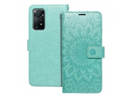 621186 3 pouzdro forcell mezzo book xiaomi redmi note 11 pro 11 pro 5g mandala zelene