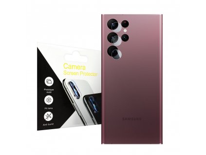 638757 tvrzene sklo na fotoaparat camera cover samsung galaxy s22 ultra