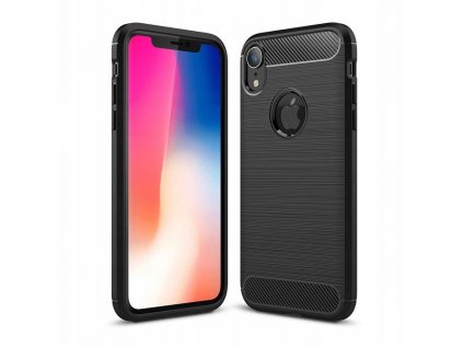 624777 pouzdro forcell carbon apple iphone xr 6 1 cerne