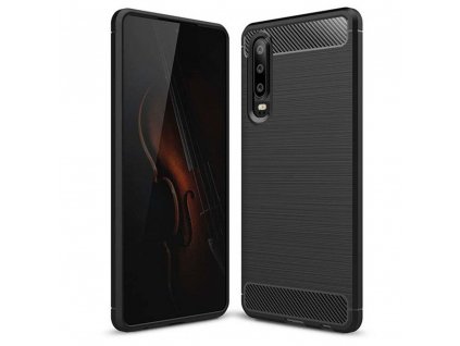 624792 pouzdro forcell carbon huawei p30 cerne