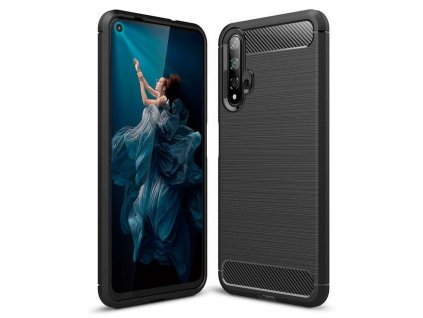 624816 pouzdro forcell carbon huawei honor 20 nova 5t cerne