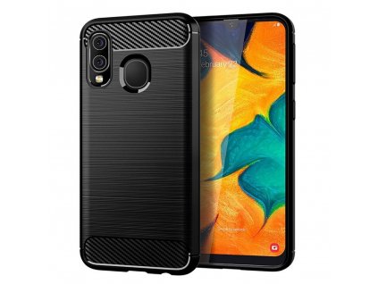 624810 pouzdro forcell carbon samsung galaxy a40 cerne